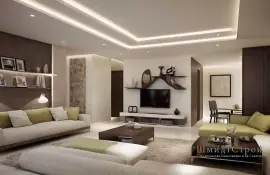 Сложные архитектурные формы в пентхаусах