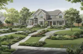 Солнечные клумбы с декоративными кустарниками