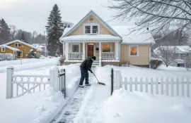 Зона ответственности: кто убирает снег у частного дома