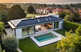 Создание закрытой зоны для отдыха с шезлонгами и пальмами