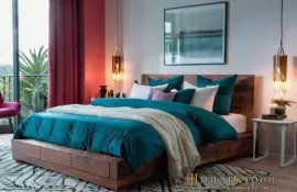 Оформление гостиной с использованием стеклянных столов