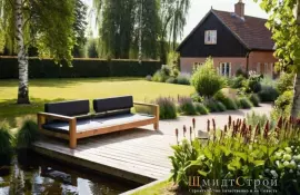 Обустройство участка с использованием каменных дорожек и скульптур