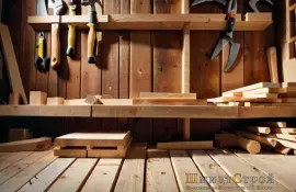 Как сделать деревянные настенные полки для книг