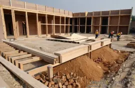 Облицовка стен в ванной плиткой под дерево: идеи и советы