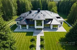 Ремонт кровли с несколькими скатами