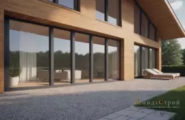 Утепление фасада с эркерами и витражными окнами