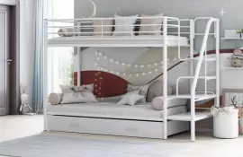 Двухярусные кровати: практичное решение для детской