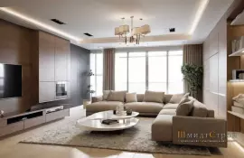 Минималистичный пентхаус