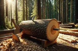 Комбинированная стабилизация древесины смолой и термообработкой