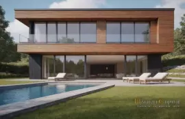 Навесной фасад для промышленного здания