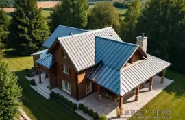 Как выбрать кровельные материалы для крыш с требованием минимизации теплопотерь