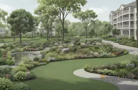 Техники создания цветовых градиентов в клумбе