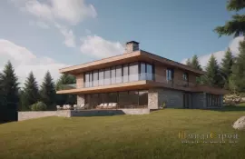 Фасадные панели с текстурой натурального камня
